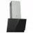 Hota GORENJE WHI 649 EXBG, 608 m³, h,  1 motor,  60 cm,  Filtru din aluminiu absorbant de grasimi,  Negru