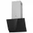 Hota GORENJE WHI 649 EXBG, 608 m³, h,  1 motor,  60 cm,  Filtru din aluminiu absorbant de grasimi,  Negru