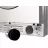 Стиральная машина Indesit OMTWE 71252 S EU, Полноразмерная, 7 кг, 1200 об, мин, 16 программ, Серебристый, A+++
