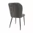 Scaun DP TUSK CATIFEA BLACK, Metal,  Placaj,  Spuma poliuretanica,  Stofa,  Negru,, 90 x 52 x 63