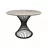 Consola DP FELICIA~1000 CLEAF, PAL melaminat,  Metal,  Gri,  Negru, 100 x 100 x 75