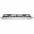 Plita incorporabila cu gaz Whirlpool TKRL 650 IX, 4 arzatoare,  Aprindere electrica,  Inox