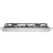 Plita incorporabila cu gaz Whirlpool TKRL 650 IX, 4 arzatoare,  Aprindere electrica,  Inox