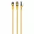 Patchcord Cablexpert PP6-1M/Y, Cat.6, FTP, 1m,  Yellow