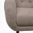 Fotoliu DP GLORY H51101-10, Stofa,  Bej, 84 x 85 x 85