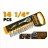 Set chei Tolsen 14 buc. tubulare de 1/4" (Industrial)