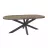 Masa DP OMEGA, PAL melaminat, Metal, Wenge, Negru, 240 x 90 x 77