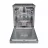 Masina de spalat vase Hotpoint-Ariston HFC 3C41 CW X, 14 seturi,  10 programe,  Control electronic,  60 cm,  Inox, A+++
