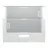 Вытяжка GORENJE TH 60E3W, 350 м³, ч, 1 двигатель, 60 см, Жироулавливающий алюминиевый фильтр, Белый