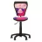 Стул DP MINISTYLE GTS~PRINCESS, Пластик,  Ткань,  Черный,  Розовый