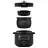 Multicooker-oala sub presiune Tefal CY754830, 5 l,  1090 W,  10 programe,  Gatit sub presiune,  Gatit la aburi,  Prajire,  Fierbere,  Gatire lenta,  Reincalzire,  Negru