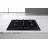 Plita incorporabila cu gaz Whirlpool TGML660NB, 4 arzatoare, Email, Aprindere electrica, Negru