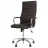 Fotoliu de birou OEM LIBERTY ECO-30, Otel, Piele eco, Tilt, Negru, 49.5 x 108.5-122