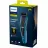 Masina de tuns PHILIPS HC5612/15, 28 trepte de taiere, 3 piepteni, Otel inoxidabil, Albastru, Negru