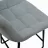 Scaun DP Nicole CFS Hoker LB SORO-34+BLACK LEG BLUE, Metal,  Stofa,  Albastru deschis,, 50 x 40 x 97