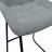 Scaun DP Nicole CFS Hoker LB SORO-34+BLACK LEG BLUE, Metal,  Stofa,  Albastru deschis,, 50 x 40 x 97