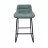 Scaun DP Nicole CFS Hoker LB SORO-34+BLACK LEG BLUE, Metal,  Stofa,  Albastru deschis,, 50 x 40 x 97