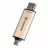 Флешка TRANSCEND JETFLASH 930C GOLD, 512GB, USB3.1,  Type-C
