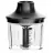 Blender MIDEA BH6001AW, 1000 W, 0.5 l, 0.6 l, 2 trepte de viteze, Functie turbo, Negru