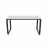 Masa de birou DP 1250 MM CU TRAVERSA, PAL melaminat, Gri