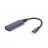 Cablu video GEMBIRD A-USB3C-VGA-01, USB Type-C to VGA display adapter, Supports resolutions up to 1080p at 60 Hz, 15 cm, Space Grey