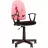 Fotoliu AG FALCON GTP MF A TA5, Plastic, Metal, Stofa, Roz, 44.5 x 46 x 95.5