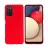 Husa HELMET CASE LIQUID SILICON SAMSUNG A03S, RED, 6.5"