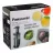 Соковыжималка PANASONIC MJ-L500STQ, Шнековая, 0.9 л, 1.2 л, 150 Вт, 2 скорости, Серебристый, Черный