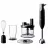 Blender PANASONIC MX-SS40BTQ, 600 W, 1.25 l, 0.7 l, 5 trepte de viteza, Functie pulse, Negru