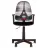 Fotoliu AG FALCON GTP MF A TA3, Stofa, Gazlift, Negru, 46 x 44.5 x 94-106