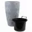 Цветочный горшок Form Plastic FLOW SLIM D29 CM, H48 CM,V24 L, V5,5 L, SUR DESCHIS