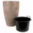 Ghiveci pentru flori Form Plastic FLOW SLIM D38,5 CM, H58 CM, V51 L, V13,7 L, MOCHA
