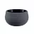Ghiveci pentru flori Form Plastic KULA LINA D32 CM, H20 CM,V12,8 L, V5,5 L, ANTRACIT