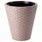 Ghiveci pentru flori Form Plastic RATTANA D39,5 CM,H44 CM,V32 L, V13,7 L, MOCHA