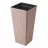 Цветочный горшок Form Plastic RATTANA SLIM L34 CM, L34 CM, H64 CM, V49,9 L, V11 L, MOCHA