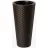 Ghiveci pentru flori Form Plastic SLIM D29,7 CM, H58,5 CM, V25 L, V5,5 L, CAFENIU-INCHIS