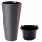 Цветочный горшок None RATTANA SLIM D39,5 CM, H79 CM, V63 L, V13,7 L, ANTRACIT
