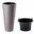 Ghiveci pentru flori SAHARA DUNES SLIM D29,5 CM, H56,5 CM, V25 L,V5,5 L, MOCHA