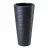 Ghiveci pentru flori SAHARA DUNES SLIM D34,5 CM, H68,5 CM, V43,7 L, V9 L, ANTRACIT