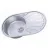 Chiuveta FREDDO SN9004S, Inox, Crom, 76 x 45