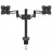 Suport perete BARKAN Monitor Desk mount Barkan E642 Black, 5.7"-17.7", Tilt, 100x100, 12 kg, Negru