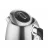 Ceainic electric Zilan ZLN1000 1.7L, 1.7 l, 2200 W, Inox, Plastic, Display, Filtru, Baza rotativa, Inox, Negru