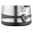 Ceainic electric Zilan ZLN1000 1.7L, 1.7 l, 2200 W, Inox, Plastic, Display, Filtru, Baza rotativa, Inox, Negru