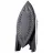 Fier de calcat PANASONIC NI-W950ALTW, 2400 W, 140 g/min, 310 ml, Talpa Alumite, Negru