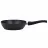 Tigaie RESTO ARIES 93012, 24 cm, Aluminiu forjat, Аcoperire antiaderenta marmura, Negru