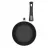 Tigaie RESTO ARIES 93013, 26 cm, Aluminiu forjat, Аcoperire antiaderenta marmura, Negru