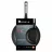 Tigaie POLARIS Monolit-28F, 28 cm, Aluminiu forjat, Аcoperire antiaderenta Megastone PRO, Negru