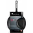 Tigaie POLARIS Monolit-28F, 28 cm, Aluminiu forjat, Аcoperire antiaderenta Megastone PRO, Negru