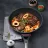 Tigaie POLARIS PRO COLLECTION-24FP, 24 cm, Aluminiu forjat, Аcoperire antiaderenta, Negru