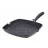 Tigaie grill RESTO MERIDIANA, 28 cm, Aluminiu turnat, Аcoperire antiaderenta marmura, Negru